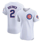 BIPIHUC C.Cubs #2 Nico Hoerner Player White Limited Elite Home Game Stitched Jerseys
