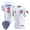 BIPIHUC C.Cubs #2 Nico Hoerner Player White Vapor Premier Limited Home Stitched Jerseys