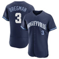BIPIHUC C.Cubs #3 Alex Bregman Navy City Connect Limited Elite Home Stitched Jerseys