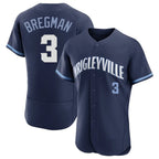 BIPIHUC C.Cubs #3 Alex Bregman Navy City Connect Limited Elite Home Stitched Jerseys