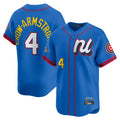 BIPIHUC C.Cubs #4 Pete Crow-Armstrong Player Blue National League All-Star Edition Limited Stitched Jerseys
