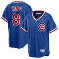BIPIHUC C.Cubs #8 Ian Happ Player Royal T-shirt Cooperstown Collection Limited Stitched Jerseys
