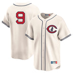 BIPIHUC C.Cubs #9 Miguel Amaya Player Cream Field of Dreams Limited Home Game Stitched Jerseys