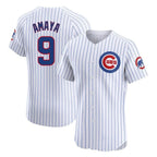 BIPIHUC C.Cubs #9 Miguel Amaya Player White Limited Elite Home Game Stitched Jerseys