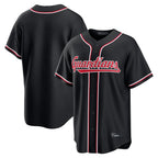 BIPIHUC C.Guardians Black Fashion Out Home Game Blank Player Stitched Jerseys