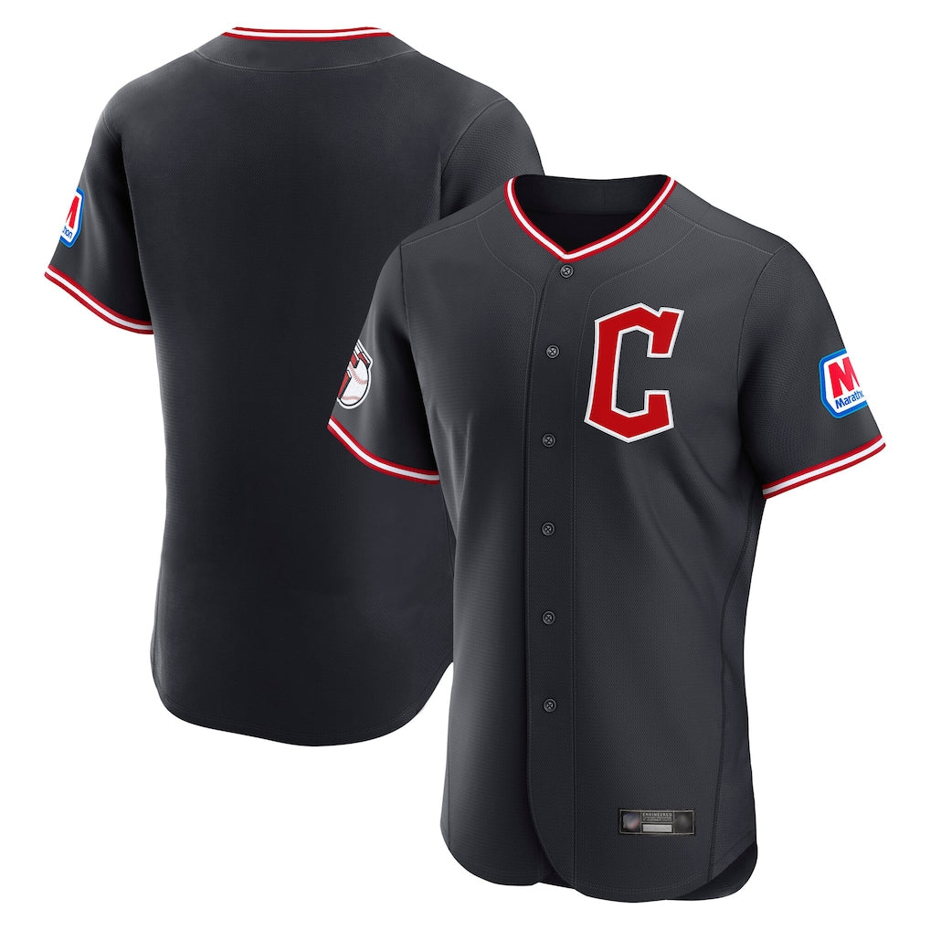 BIPIHUC C.Guardians Navy Limited Elite Home Blank Player Stitched Jerseys