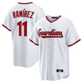 BIPIHUC C.Guardians #11 Jose Ramirez Player White Game Home Stitched Jerseys