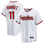 BIPIHUC C.Guardians #11 Jose Ramirez Player White Game Home Stitched Jerseys
