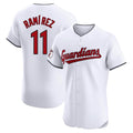 BIPIHUC C.Guardians #11 Jose Ramirez Player White Limited Elite Home Stitched Jerseys