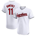 BIPIHUC C.Guardians #11 Jose Ramirez Player White Limited Elite Home Stitched Jerseys