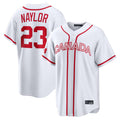 BIPIHUC C.Guardians #23 Bo Naylor Player White World Classic Home Game Stitched Jerseys