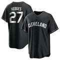 BIPIHUC C.Guardians #27 Austin Hedges Player Black Home Game Stitched Jerseys