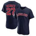 BIPIHUC C.Guardians #27 Austin Hedges Player Navy Limited Elite Home Stitched Jerseys