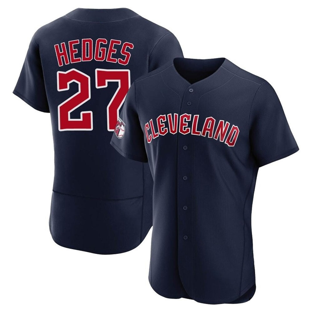 BIPIHUC C.Guardians #27 Austin Hedges Player Navy Limited Elite Home Stitched Jerseys