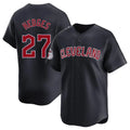 BIPIHUC C.Guardians #27 Austin Hedges Player Navy Limited Home Game Stitched Jerseys