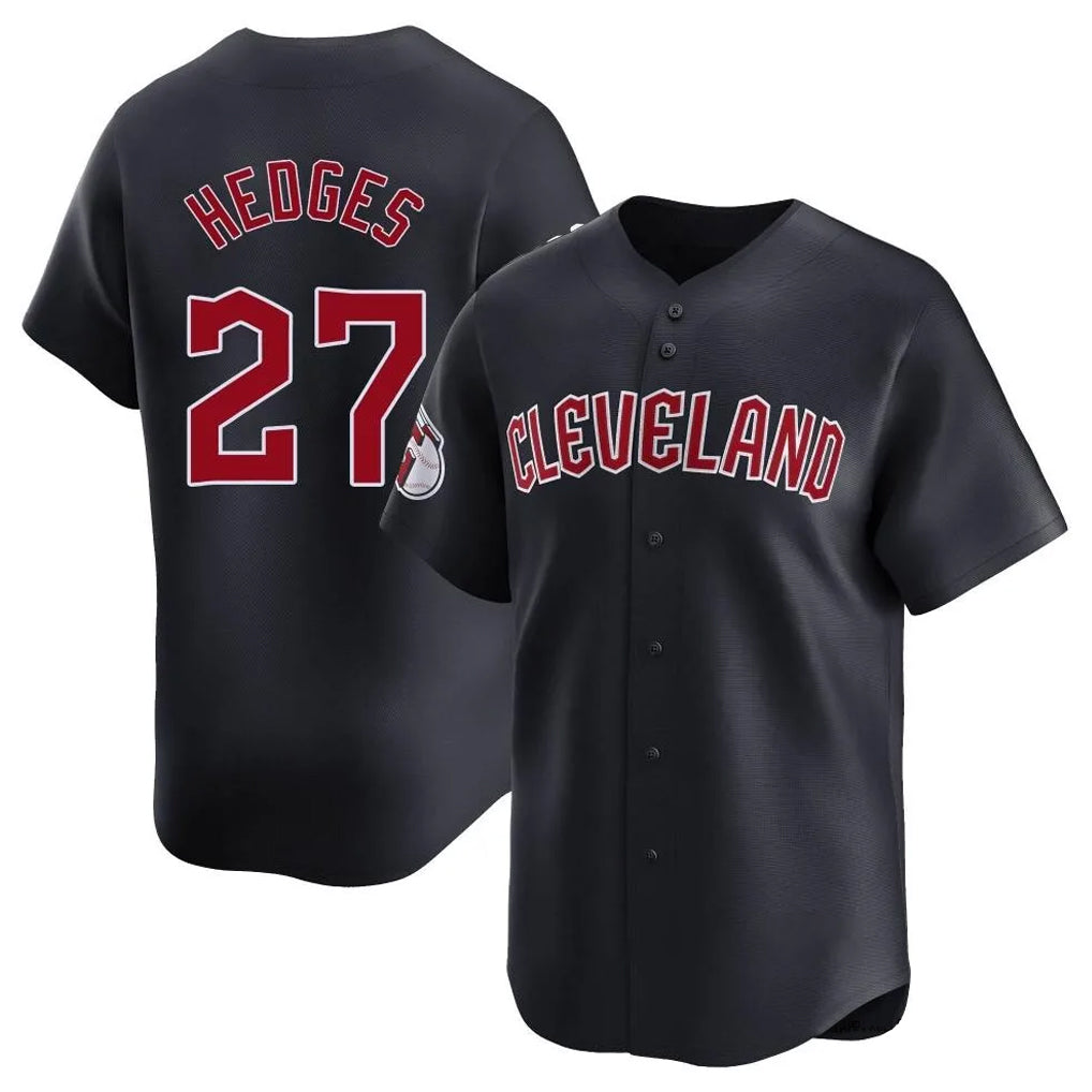 BIPIHUC C.Guardians #27 Austin Hedges Player Navy Limited Home Game Stitched Jerseys