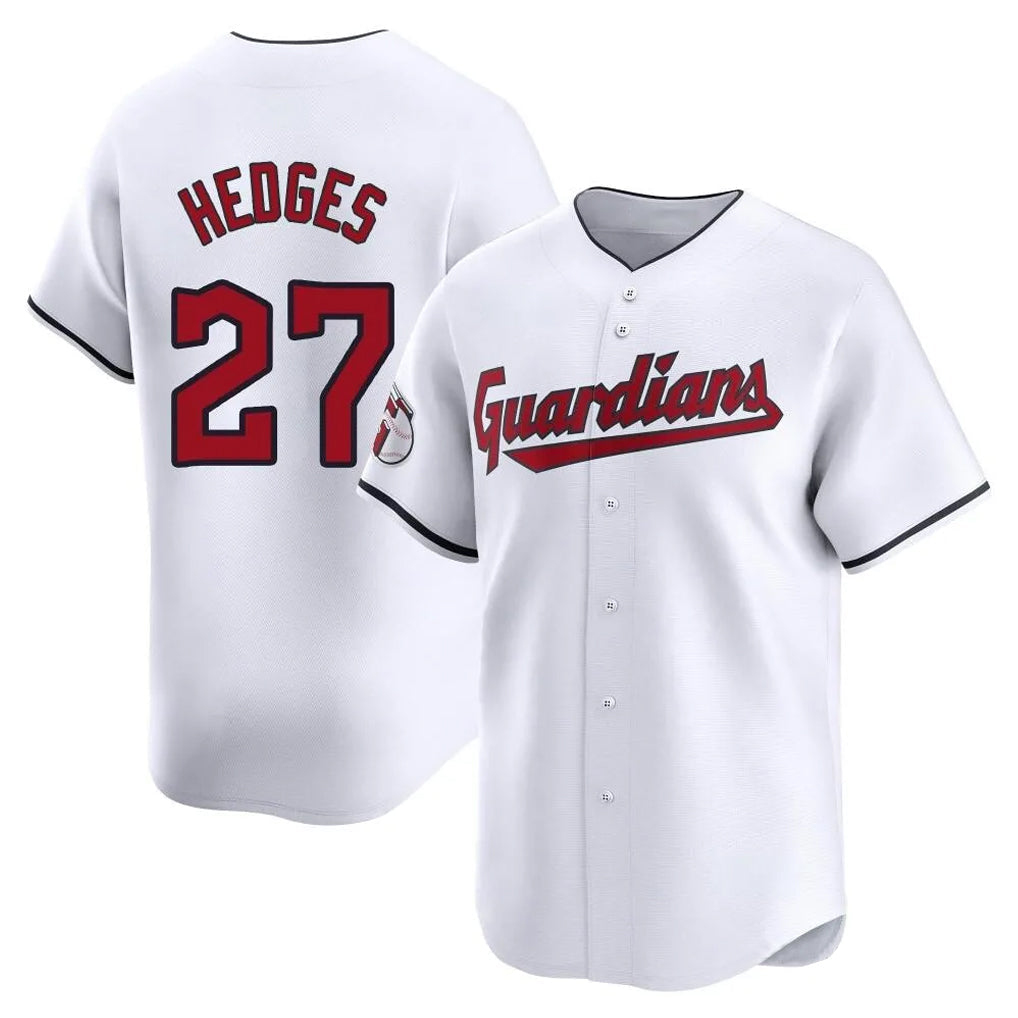 BIPIHUC C.Guardians #27 Austin Hedges Player White Limited Home Stitched Jerseys