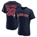 BIPIHUC C.Guardians #32 Gavin Williams Player Navy Limited Elite Home Stitched Jerseys