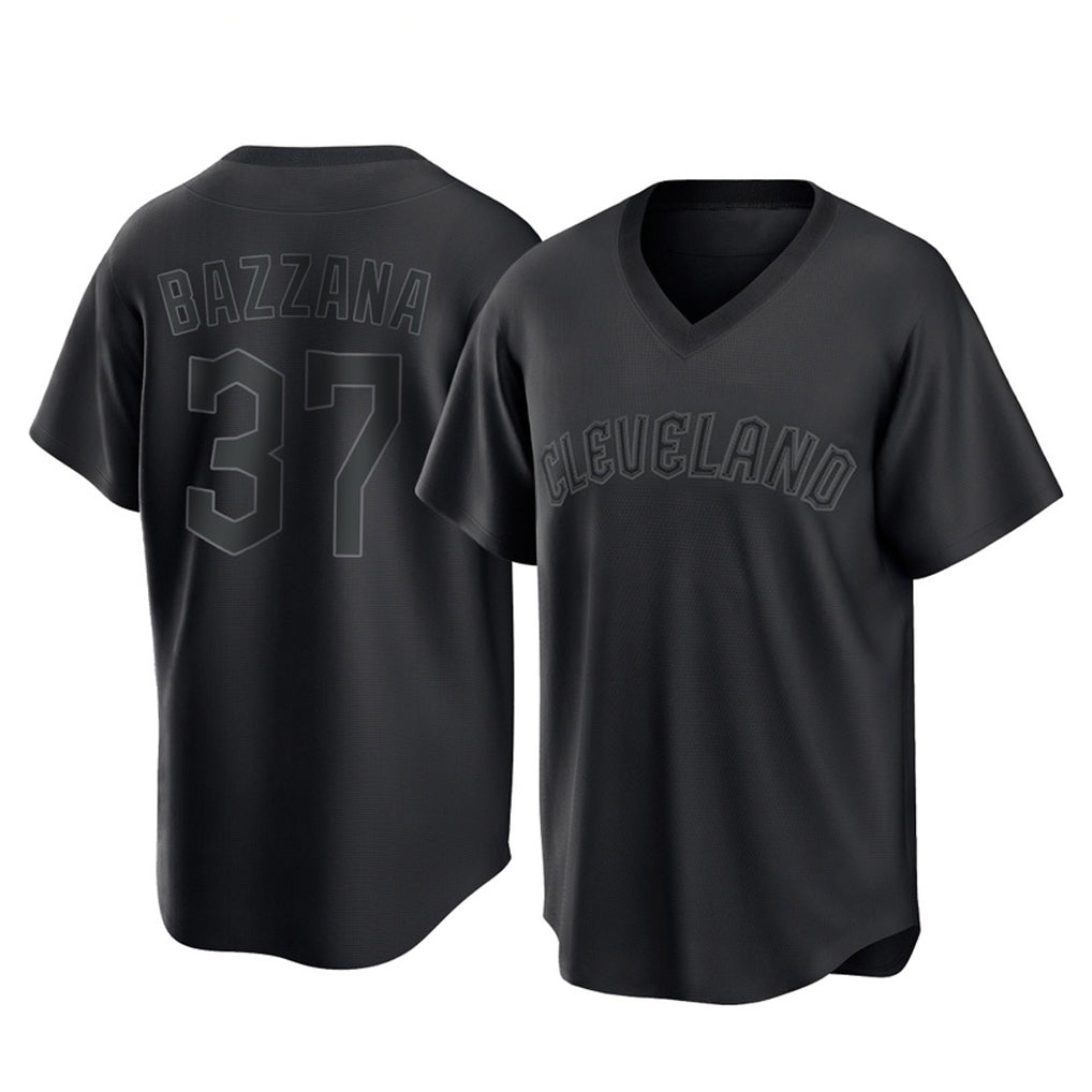 BIPIHUC C.Guardians #37 Travis Bazzana Player Black T-shirt Home Game Stitched Jerseys