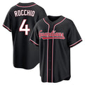 BIPIHUC C.Guardians #4 Brayan Rocchio Player Black Fashion Out Home Game Stitched Jerseys