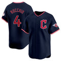 BIPIHUC C.Guardians #4 Brayan Rocchio Player Navy Limited Home Stitched Jerseys