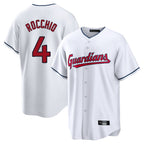 BIPIHUC C.Guardians #4 Brayan Rocchio Player White Home Game Stitched Jerseys