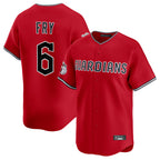 BIPIHUC C.Guardians #6 David Fry Player Red Limited Home Stitched Jerseys
