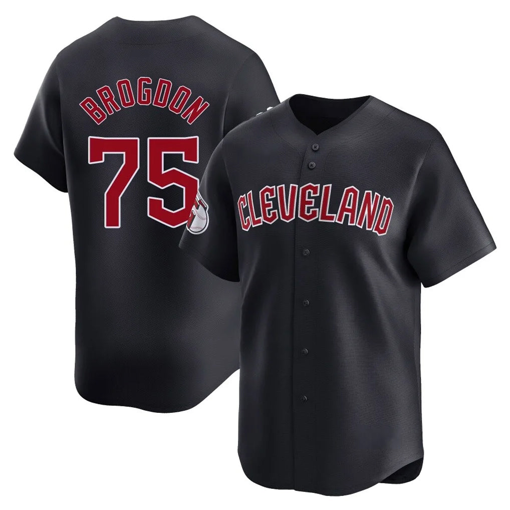 BIPIHUC C.Guardians #75 Connor Brogdon Player Navy Limited Home Game Stitched Jerseys