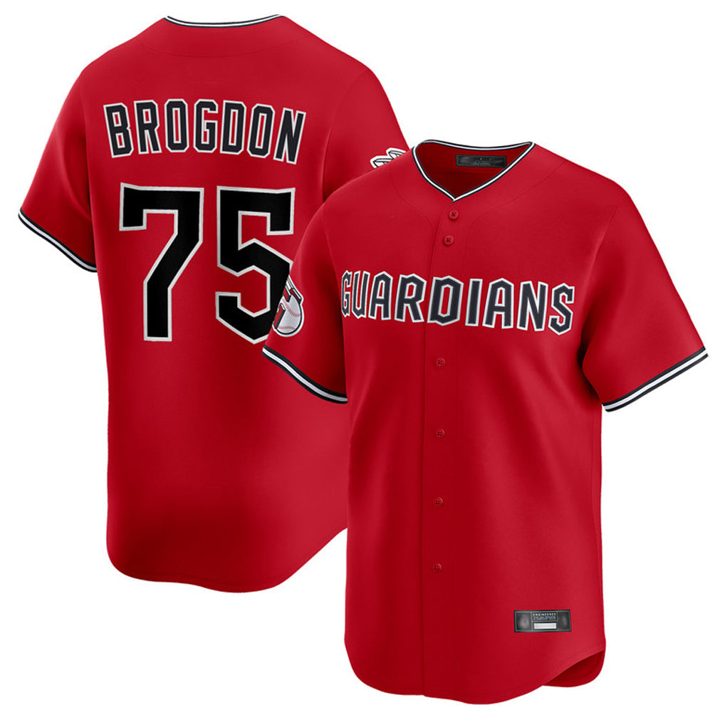 BIPIHUC C.Guardians #75 Connor Brogdon Player Red Limited Home Stitched Jerseys