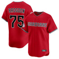 BIPIHUC C.Guardians #75 Connor Brogdon Player Red Limited Home Stitched Jerseys