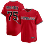 BIPIHUC C.Guardians #75 Connor Brogdon Player Red Limited Home Stitched Jerseys
