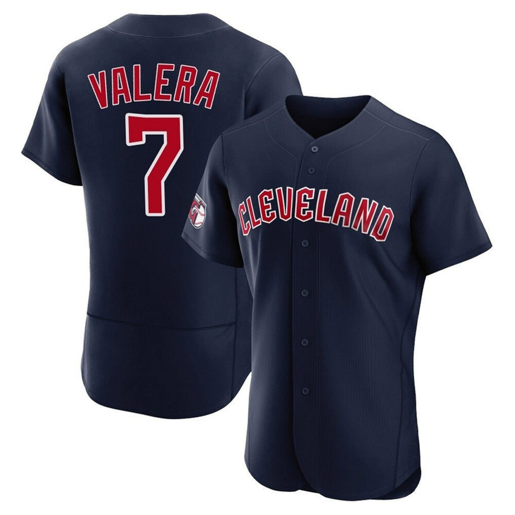 BIPIHUC C.Guardians #7 George Valera Player Navy Limited Elite Home Stitched Jerseys