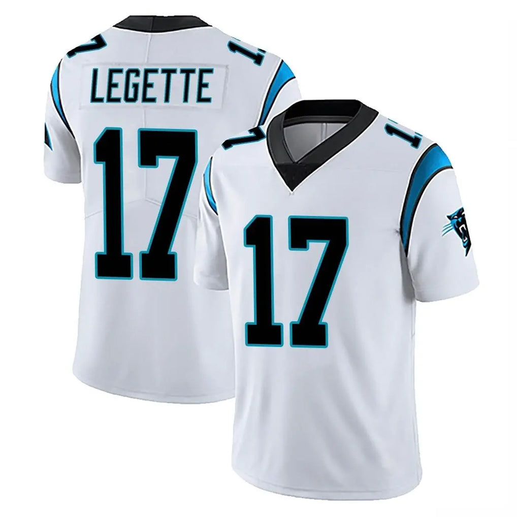 BIPIHUC C.Panthers #17 Xavier Legette Player White Vapor Untouchable Limited Game Stitched Jerseys