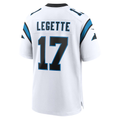 BIPIHUC C.Panthers #17 Xavier Legette White Game Stitched Jerseys