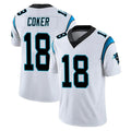 BIPIHUC C.Panthers #18 Jalen Coker Player White Vapor Untouchable Limited Game Stitched Jerseys