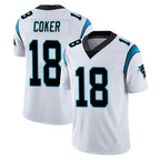 BIPIHUC C.Panthers #18 Jalen Coker Player White Vapor Untouchable Limited Game Stitched Jerseys