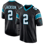 BIPIHUC C.Panthers #2 Mike Jackson Player Black Game Stitched Jerseys