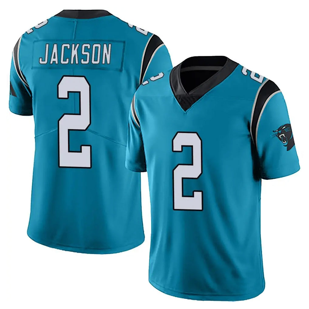 BIPIHUC C.Panthers #2 Mike Jackson Player Blue Vapor Untouchable Limited Game Stitched Jerseys