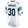 BIPIHUC C.Panthers #30 Chuba Hubbard Player White Game Stitched Jerseys