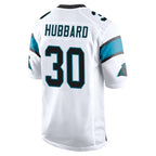 BIPIHUC C.Panthers #30 Chuba Hubbard Player White Game Stitched Jerseys