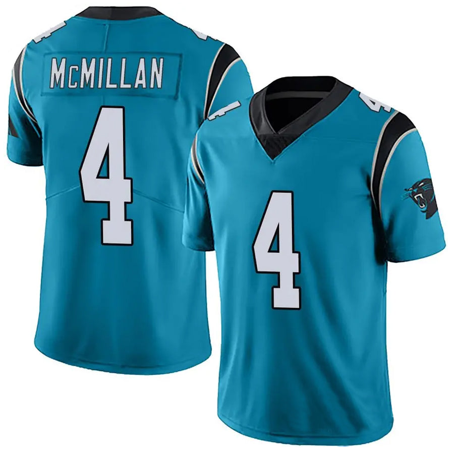 BIPIHUC C.Panthers #4 Tetairoa McMillan Player Blue Limited Vapor Untouchable Stitched Jerseys