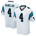 BIPIHUC C.Panthers #4 Tetairoa McMillan Player White Game Stitched Jerseys