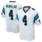 BIPIHUC C.Panthers #4 Tetairoa McMillan Player White Game Stitched Jerseys