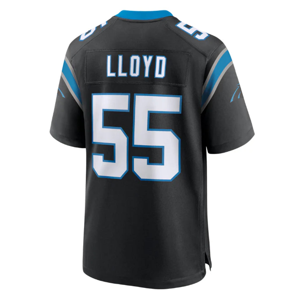 BIPIHUC C.Panthers #55 Devin Lloyd Player Black Home Game Stitched Jerseys