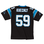 BIPIHUC C.Panthers #59 Luke Kuechly Mitchell & Ness Black 2013 Legacy Throwback Replica Jersey