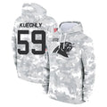 BIPIHUC C.Panthers #59 Luke Kuechly Player Arctic Camo Salute to Service Hoodies Stitched Jerseys