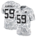 BIPIHUC C.Panthers #59 Luke Kuechly Player Arctic Camo Salute to Service Limited Stitched Jerseys