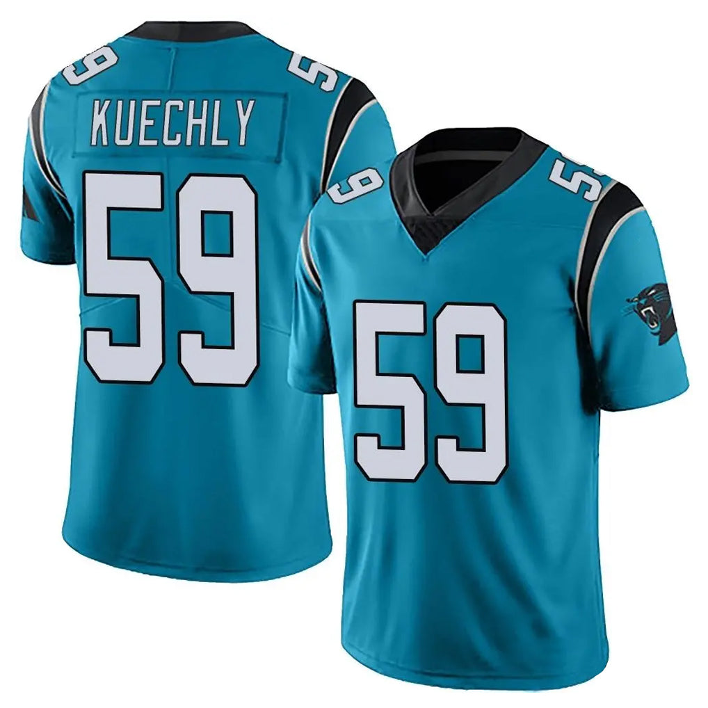 BIPIHUC C.Panthers #59 Luke Kuechly Player Blue Vapor Untouchable Limited Game Stitched Jerseys