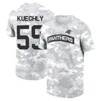 BIPIHUC C.Panthers #59 Luke Kuechly Player Salute to Service Hoodies & T-Shirts Stitched Jerseys