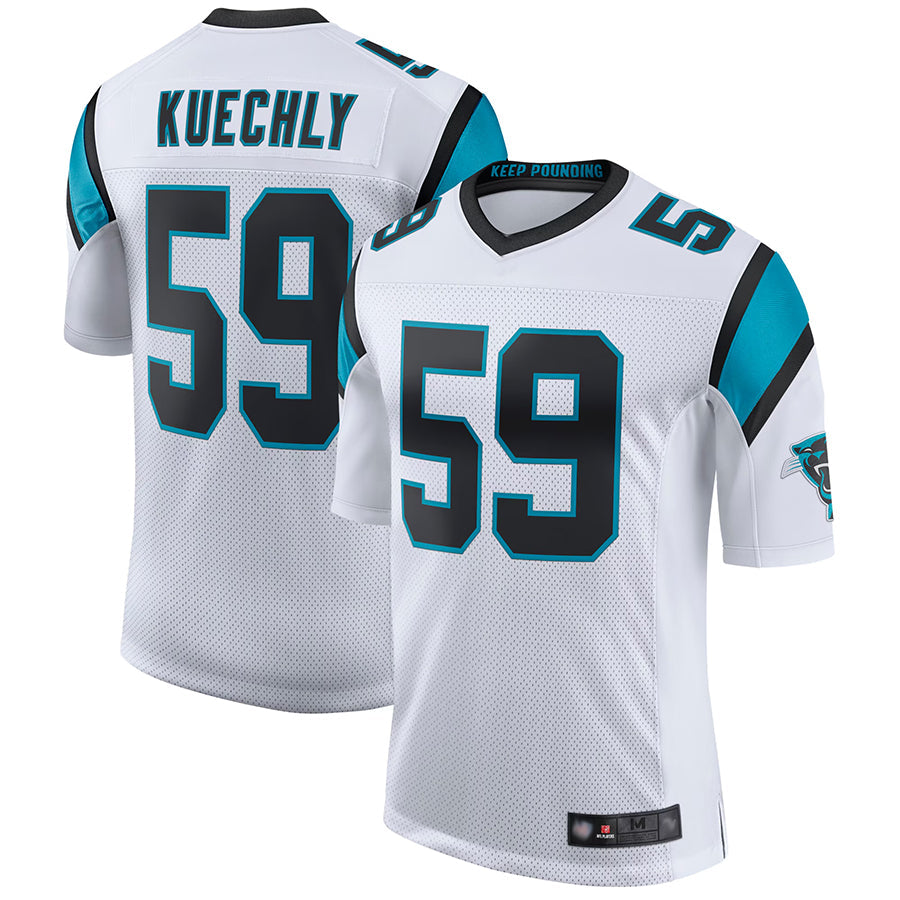 BIPIHUC C.Panthers #59 Luke Kuechly Player White Classic Limited Stitched Jerseys